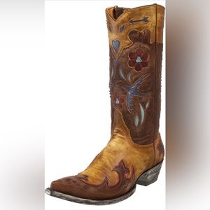 Old Gringo Golindrita in Volcano Buttercup/Brass Cowboy Boots